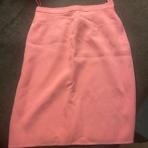 Pre-Owned Oscar de la Renta Pink Skirt